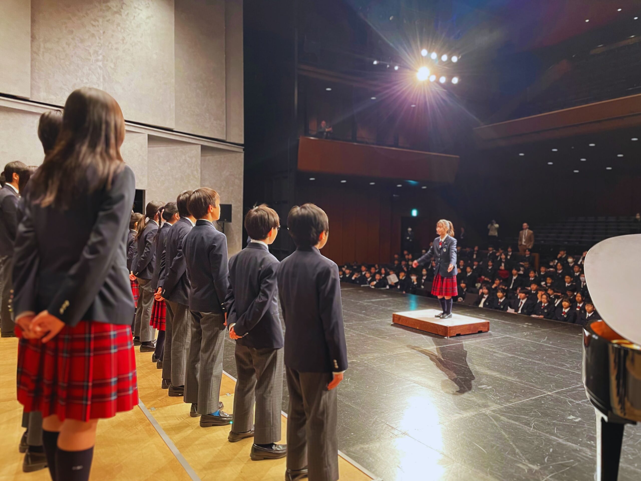 【中学】合唱コンクールを行いました | 京都先端科学大学附属中学校高等学校 情報サイト